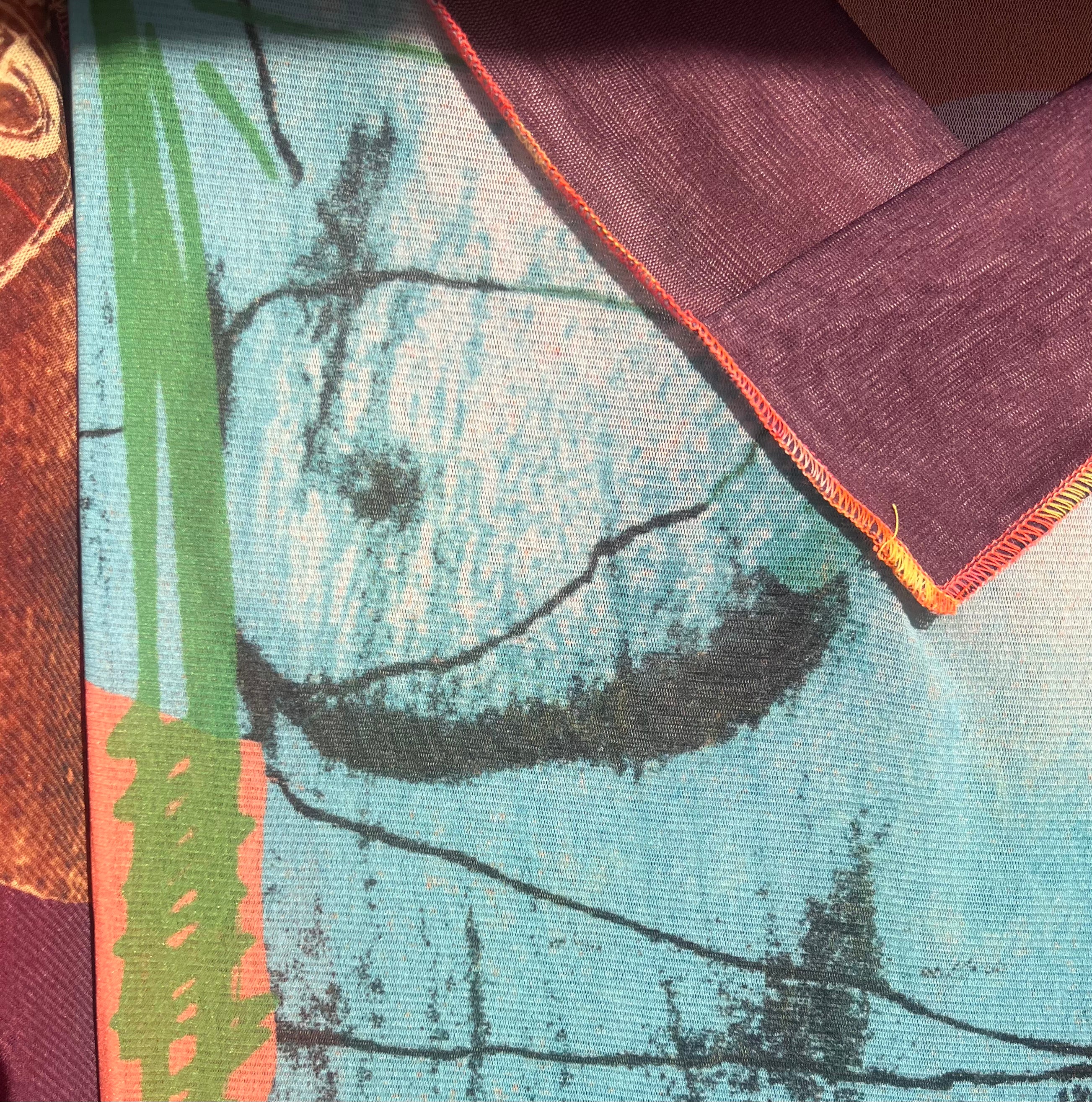 Jean Paul Gaultier Maille S/S 1999 Venus de Milo Trompe L'Oeil Print Mesh Dress, detail