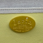 Jarin Lavender Suede Purse with Rhinestone Dragonfly and Chain Strap LABEL PHOTO 9 OF 10