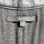 Gucci F/W 2007 Brown Tweed, Leather and Corduroy Shift Dress, label