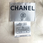 CHANEL 2002 Cruise/Resort Cream Tweed and Ruffle Tulle Jacket TAG PHOTO 7 OF 8