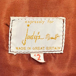 Judy's 1970s Suede Vest/Skirt Ensemble with Floral Appliqué TAG PHOTO 4 OF 4