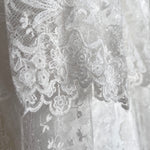 Chloé F/W24 White Neo-Victorian Lace Blouse, close up 3
