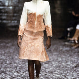 Alexander McQueen A/W 2000 "Eshu" Collection Black Zip Front Peplum Jacket