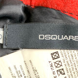 DSquared2 Black & Red Leather Corset Bustier TAG PHOTO 6 OF 6