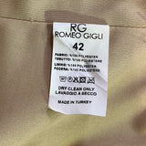 Romeo Gigli Gold Sequin Jumpsuit TAG PHOTO 5 OF 5