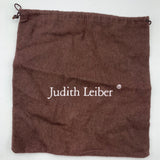   Judith Leiber 80s Black Reptile Deco Evening Convertible Evening Bag DUST BAG 7 of 7