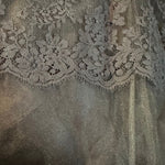 Valentino 2010s Gown Black Lambskin and Lace  LACE DETAIL 4 of 6