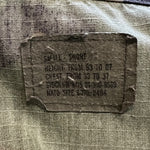 Cropped Camo Army Jacket with Bugs Bunny Embellishment, military tag