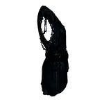 Jean Paul Gaultier Black Pearl Button Blouse and Belt, side 3