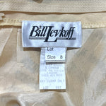 Bill Levkoff 1970s High School Diary Dress, label