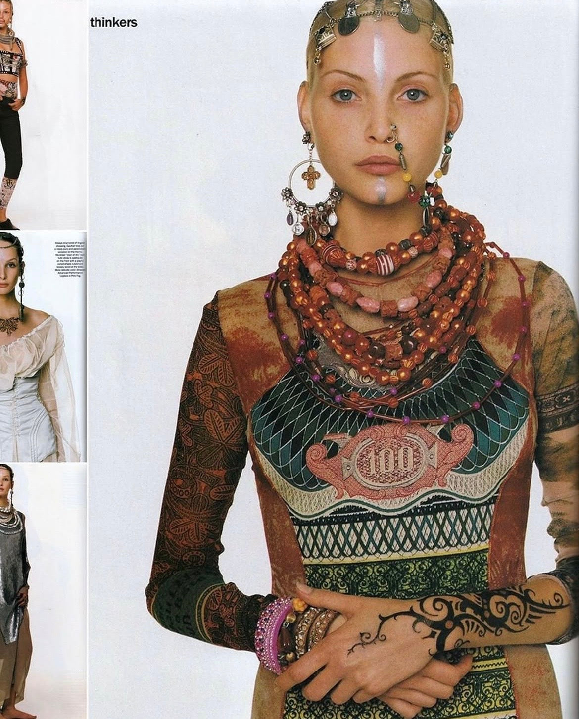 Jean Paul Gaultier SS94 for Vogue, March 1994 by Steven Meisel