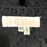 Chloé Neo Victorian Black Eyelash Lace Bolero Jacket LABEL 4/4