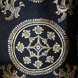 Chinese Miao Tribe Hmong Minority 20t Century Hand Embroidered Jacket INDIGO DETAIL 4 of 7