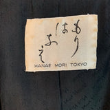 Hanae Mori 70s Full Length Floral Print Coat LABEL 6 of 6
