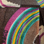 70s Lurex Glam Rainbow Dress & Jacket Ensemble DETAIL 5 of 7. RBCC