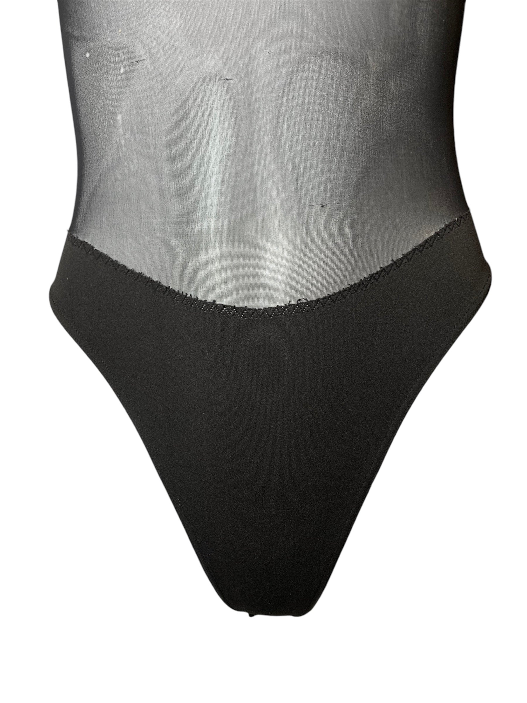 Jean Paul Gaultier x Wolford '99 Lingerie Bodysuit BIKINI BOTTOM FRONT 7/10