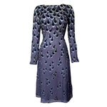 Irene by Greg LaVoi 2000s Silk Beaded Peacock Dress