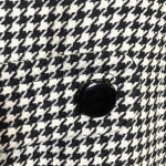 Pierre Cardin 1980s Houndstooth Coat DETAIL 4/6 