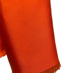 Yves Saint Laurent Orange Silk Blouse and Pants Ensemble PANTS FRAY HEM DETAIL 8/11