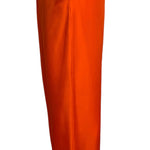 Yves Saint Laurent Orange Silk Blouse and Pants Ensemble PANTS SIDE 6/11