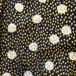 Saint Laurent 1990s Silk Dotted Print Dress, print