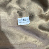 Bill Blass F/W 1997 Velvet Hand Silk Screened Coat, tag