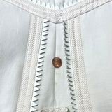 CENTER BACK TEENY YELLOW SPOT