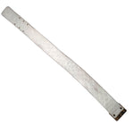 Chanel 1985 Cruise White Quilted Leather Belt with Gold Plated Buckle,inside