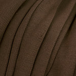 Madame Grès Haute Couture 1940's Brown Hand Smocked Matte Jersey Dress, light damage