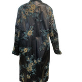 Dries van Noten Contemporary Floral Embroidered Rain Coat BACK 3 of 5