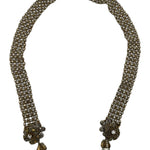 Miriam Haskell  1950s Unsigned  Faux Pearl Lariat FRONT 1 of 4