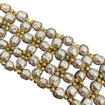 Miriam Haskell  1950s Unsigned  Faux Pearl Lariat DETAIL 3 of 4