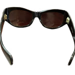50s French Black Cats Eye Rhinestone Sunglasses  BACK 4 of 5
