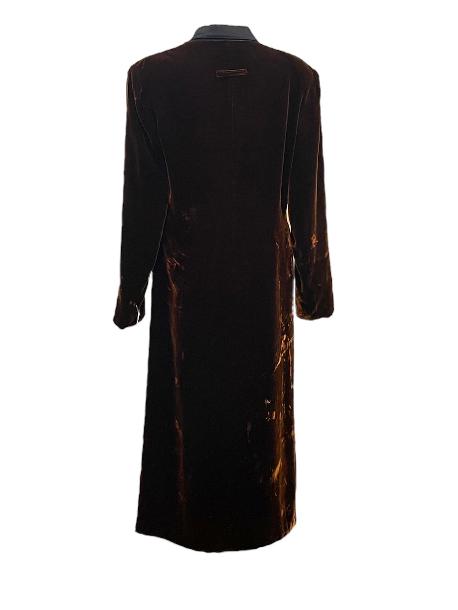 Jean Paul Gaultier Brown Wrap Velvet Coat/Dress – THE WAY WE WORE