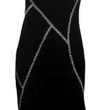   Alexander McQueen Iconic 2004 Little Black Dress with Frankenstein StitchesFRONT 1 of 6