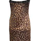 D&G Y2K Leopard Print Slip Dress BACK 3 of 5