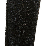 Loewe 2000s  Black  Glass Beaded Cocktail Skirt SIDE 2 of 5