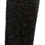 Loewe 2000s  Black  Glass Beaded Cocktail Skirt SIDE 2 of 5