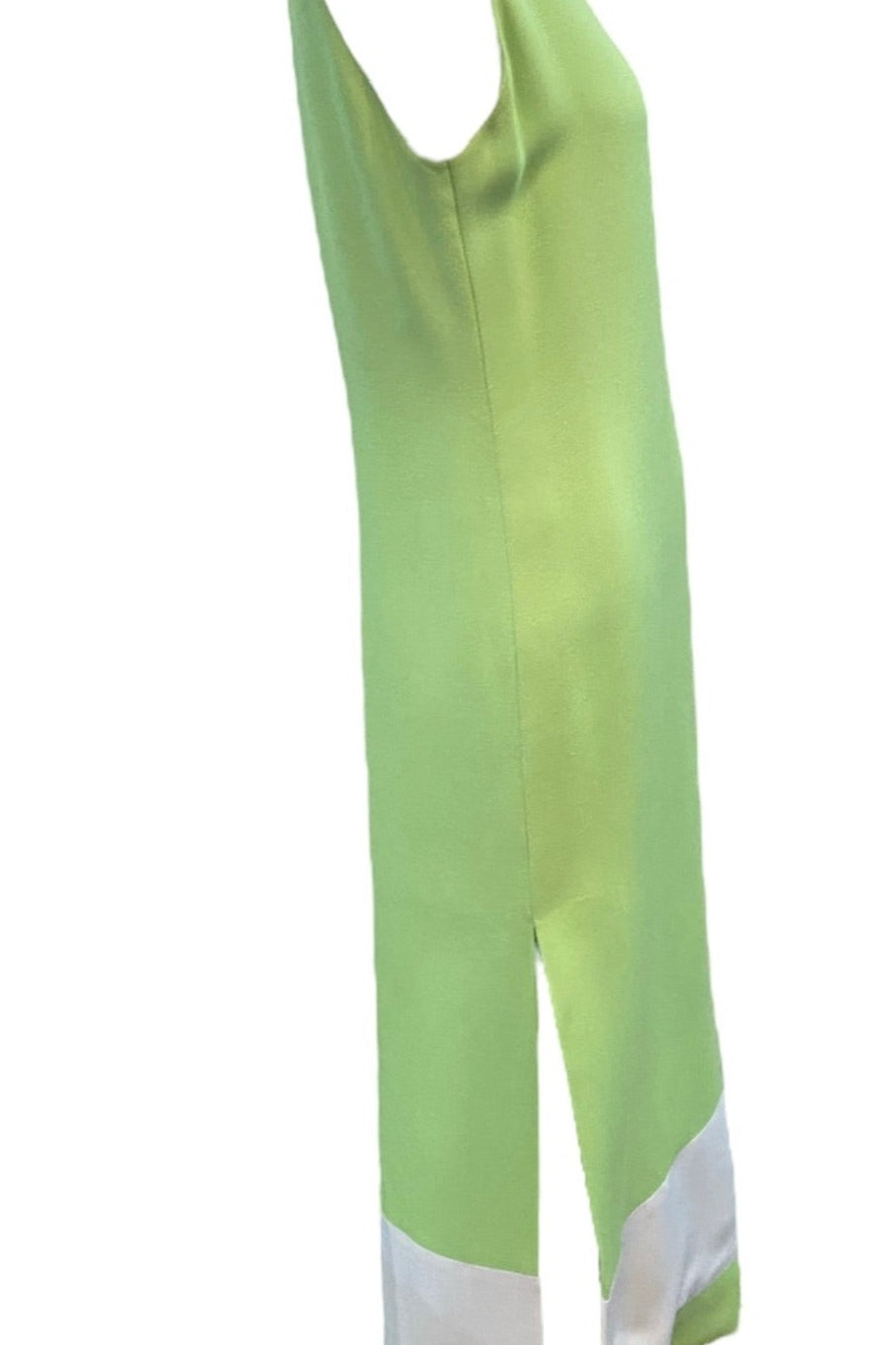  Pierre Cardin 60s Color Block Op Art  Maxi Dress SIDE 2 of 5