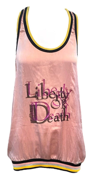 Galliano Liberty or Death Tank/ front view 1 of 4