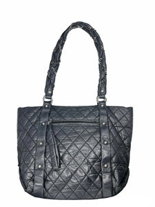Chanel Black Medium Lady Braid Tote Bag FRONT 1 of 8