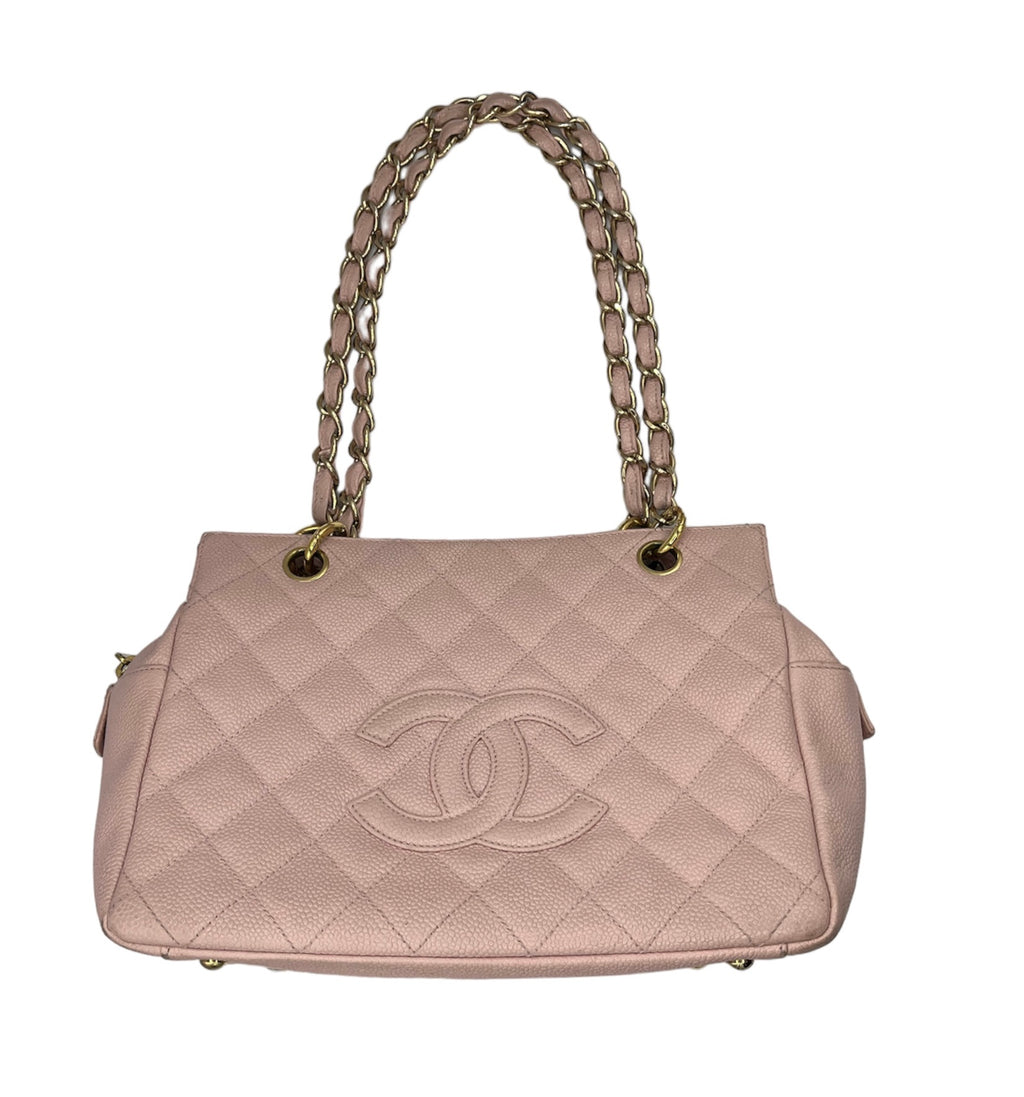 Chanel Authenticated 2002 Pale Pink Petite Timeless Tote