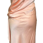  John Galliano 2000s Peachy Pink 1930s Inspired  Bias Cut Gown BACK 3 of 5