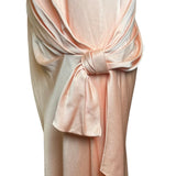  John Galliano 2000s Peachy Pink 1930s Inspired  Bias Cut Gown HIP DETAIL 4 of 5