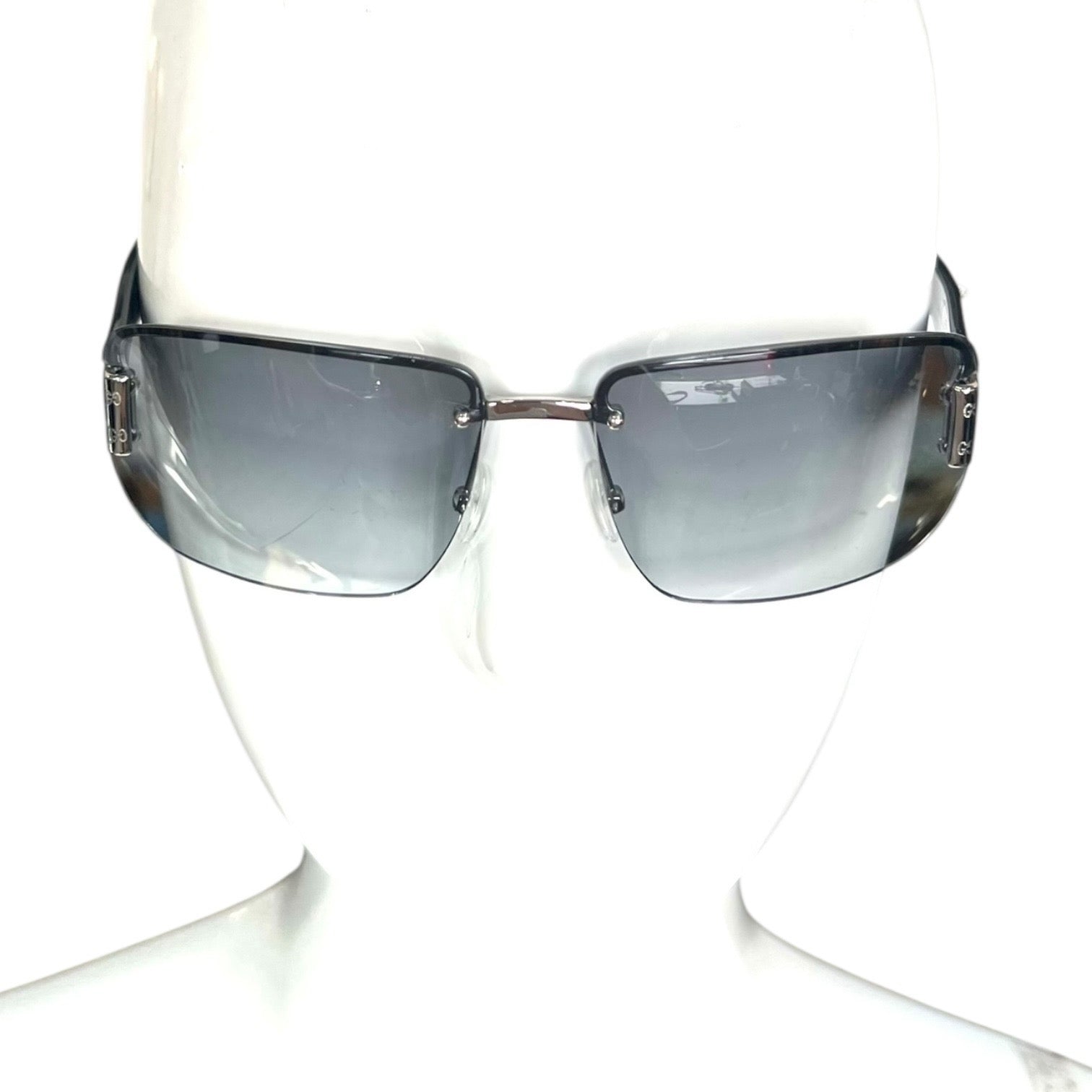 Tom Ford for Gucci F/W 2004 Rimless Black Sunglasses, 2