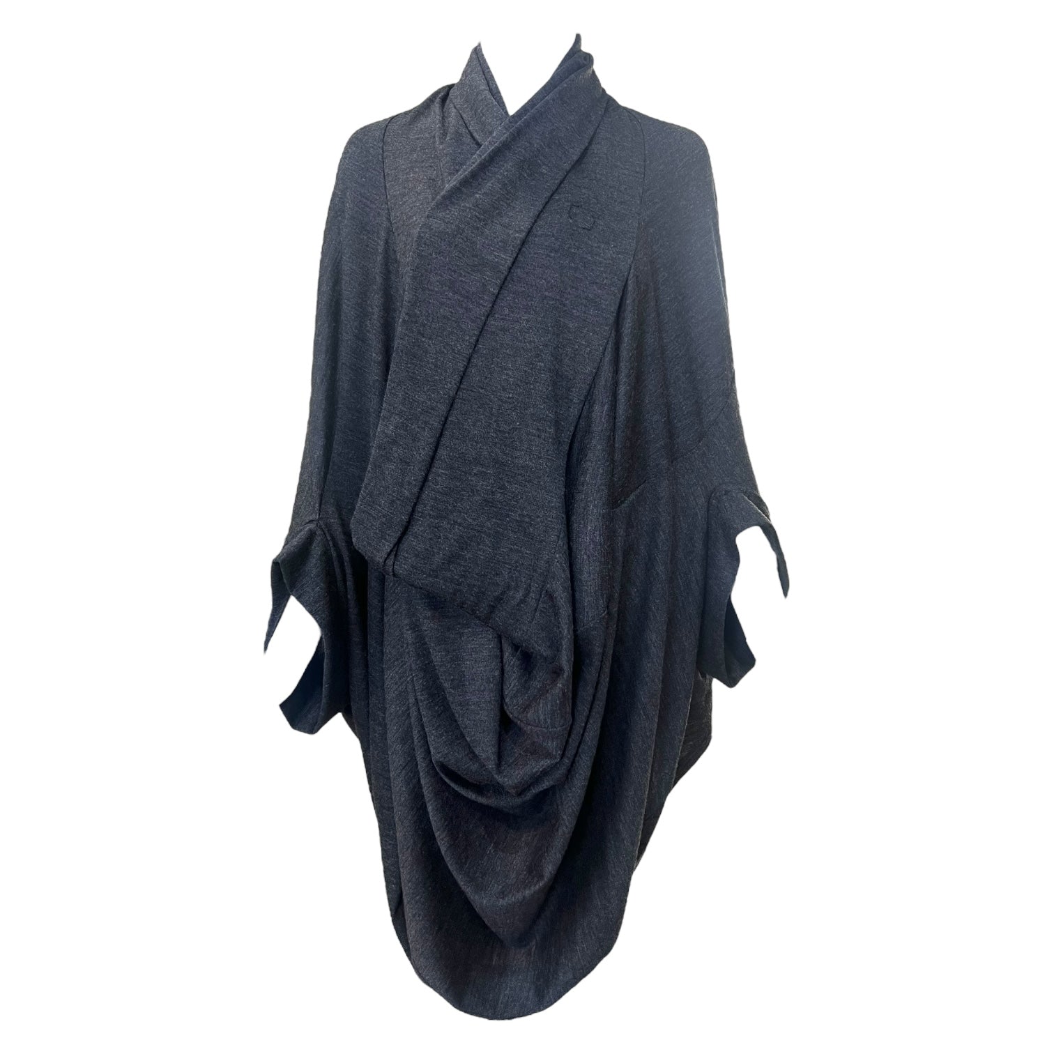 Junya Watanabe COMME des GARÇONS F/W 2008 Charcoal Grey Cocoon Sweater