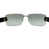Tom Ford for Gucci F/W 2004 Rimless Black Sunglasses, inside