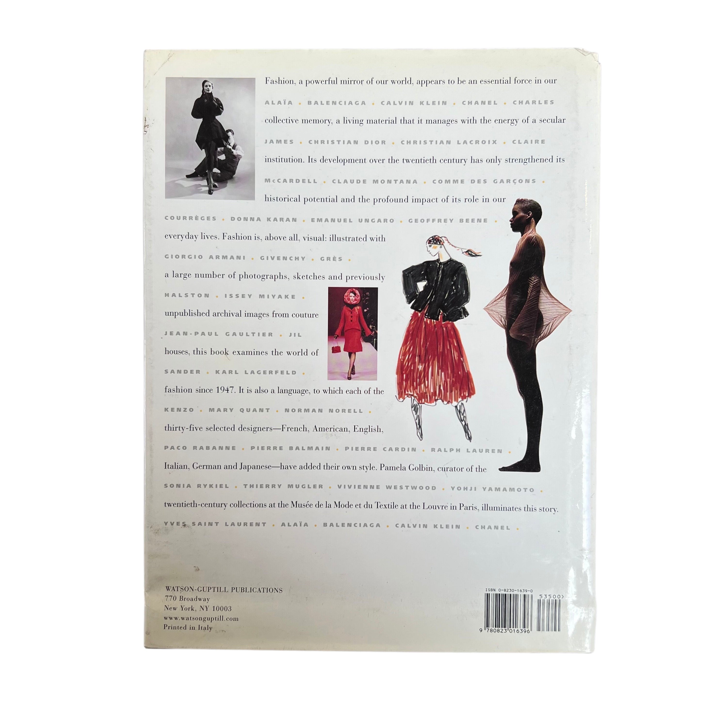 Fashion Designers by Pamela Golbin, back
