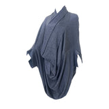 Junya Watanabe COMME des GARÇONS F/W 2008 Charcoal Grey Cocoon Sweater, side