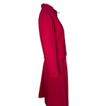 Emilio Pucci 1965 Hot Pink Braniff Stewardess Skirt Suit Uniform, side
